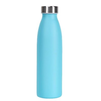 500ml 스테인리스 스틸 듀얼 벽 진공 격리 스포츠 병 접이 가능한 손잡이
