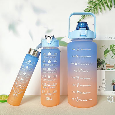 3 pcs in 1 set 보라색 친환경 안전 내구성 있는 물병