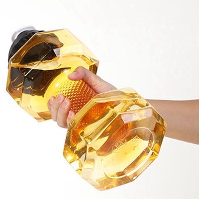 2.2L 덤벨 모양 피트니스 운동용 물병