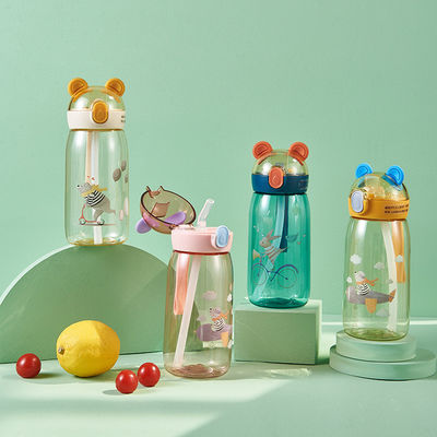 여행 기회 환경 친화적 인 누출 방지 압축형 500ml 직접 식수 병