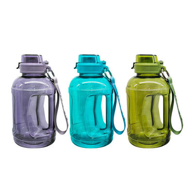 1200ml Bpa 무료 넓은 입 체육관 당신의 부엌을위한 동기 부여 플라스틱 물병