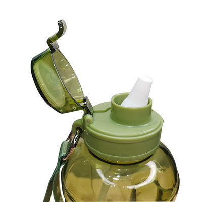 1200ml Bpa 무료 넓은 입 체육관 당신의 부엌을위한 동기 부여 플라스틱 물병