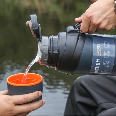 야외 스포츠 및 여행용 2600ml / 3200ml 대용량 스테인리스 스틸 테르모스 병