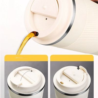 휴대용 380ml 510ml 진공 단열 텀블러 스테인리스 스틸 테르모스 병 뚜??
