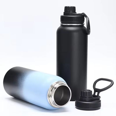 직선 컵 32oz 스테인리스 스틸 진공 격리 병 맞춤 로고와 함께 이중 벽