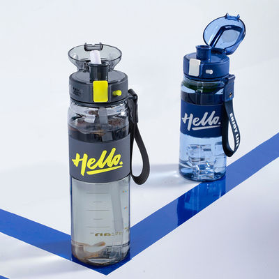 야외 운동 체육관 680/860ml 용량으로 BPA 무료 압축 물병 재사용