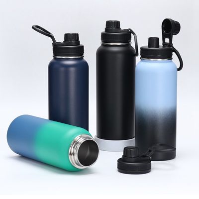 직선 컵 32oz 스테인리스 스틸 진공 격리 병 맞춤 로고와 함께 이중 벽
