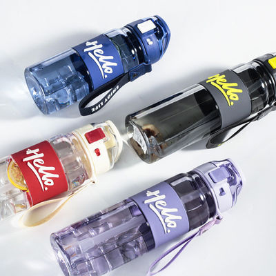 야외 운동 체육관 680/860ml 용량으로 BPA 무료 압축 물병 재사용