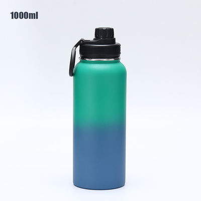 직선 컵 32oz 스테인리스 스틸 진공 격리 병 맞춤 로고와 함께 이중 벽
