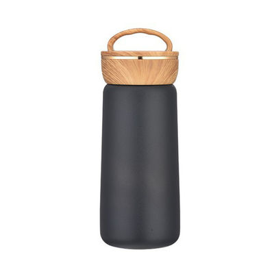 400ml 이중 벽 스테인레스 스틸 열 컵 단열 음료 병 텀블러 물병