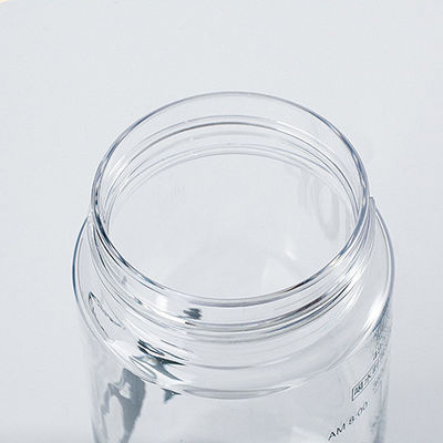 맞춤형 480ml 흰색 플라스틱 물 필터 병