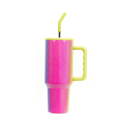 직접 사용자 정의 사용자 지정 로고 40OZ 피트니스 음료용 단열 온난 케이틀 단열