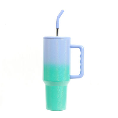 직접 사용자 정의 사용자 지정 로고 40OZ 피트니스 음료용 단열 온난 케이틀 단열