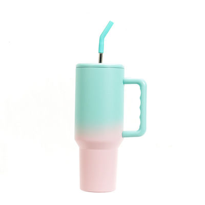 직접 사용자 정의 사용자 지정 로고 40OZ 피트니스 음료용 단열 온난 케이틀 단열