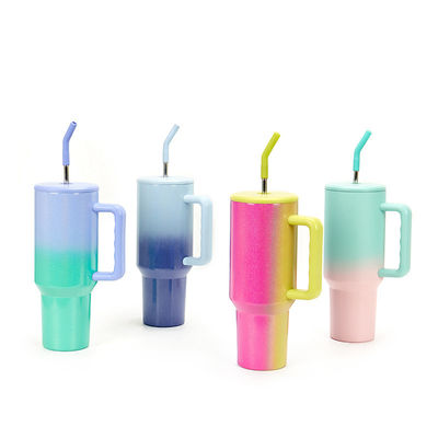직접 사용자 정의 사용자 지정 로고 40OZ 피트니스 음료용 단열 온난 케이틀 단열