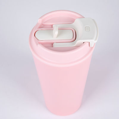 현대 디자인 350ml/500ml 다채로운 커피 머그 휴대용 스테인레스 스틸 물병