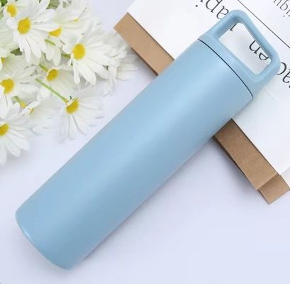 480ml/600ml 스테인리스 스틸 테르모스 병 이중 벽 맞춤 로고 휴대 여행 학생 핫 케일