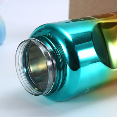3pcs Set Plastic Motivational Water Flasks with Time Marker 당신의 피트니스 목표를 달성하기 위해