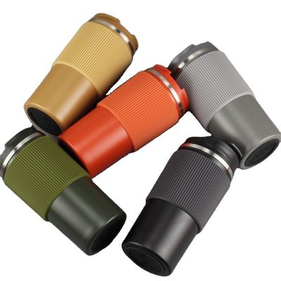 OEM/ODM 허용 450ml 높은 외관 휴대용 고체화 스테인레스 스틸 커피 머그