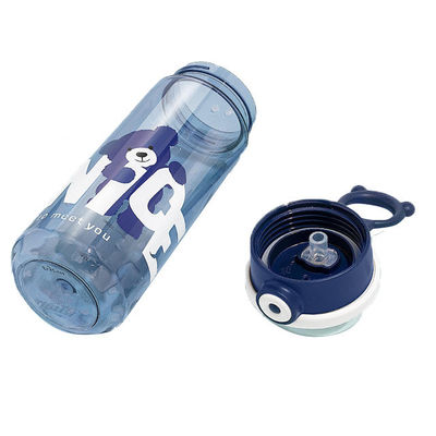 휴대용 환경 친화적 BPA 무료 맑은 트리탄 식용 플라스틱 곰 물병