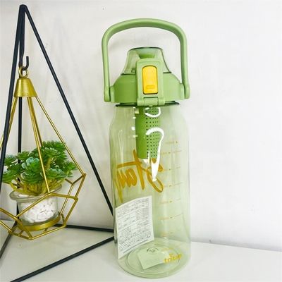 여행 과일 투여 물병 1000ml 트리탄 스포츠 플라스틱 차봉 투여 병