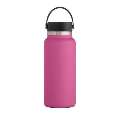 사용자 지정 로고 32oz/1L 미니멀리즘 디자인 스타일 휴대용 스테인레스 스틸 물병