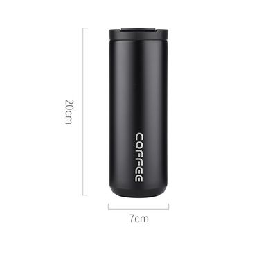 350/500ml 304 스테인리스 스틸 휴대용 진공 단열 커피 컵 여행 물병