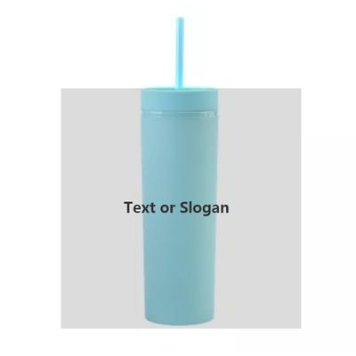 여러 디자인 스타일 16oz 음식 등급 플라스틱 물병 Tumbler