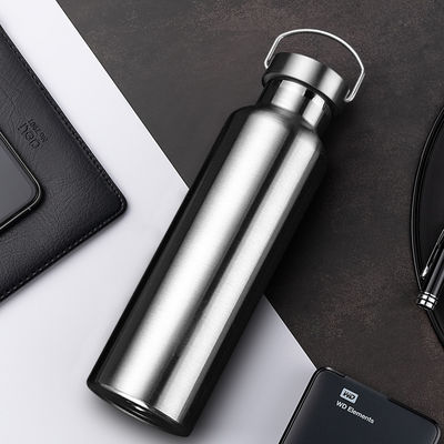 500ml/600ml/750ml 격리 스포츠 병에 맞춤형 스테인리스 스틸 물병