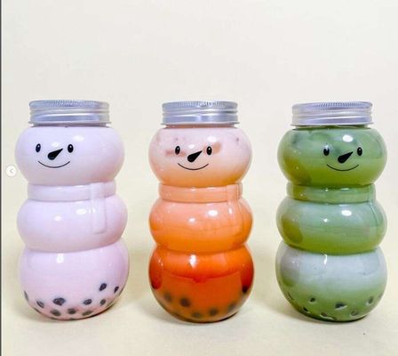 파티 행사 크리스마스 트리 모양 물병 500ml 300ml 우유 차 커피