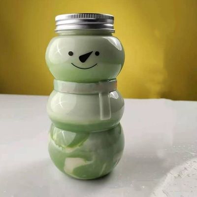 파티 행사 크리스마스 트리 모양 물병 500ml 300ml 우유 차 커피