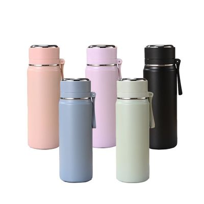 사용자 지정 로고 500ml 316 스테인리스 스틸 물컵 가출 방지 및 단열 스포츠 체육관