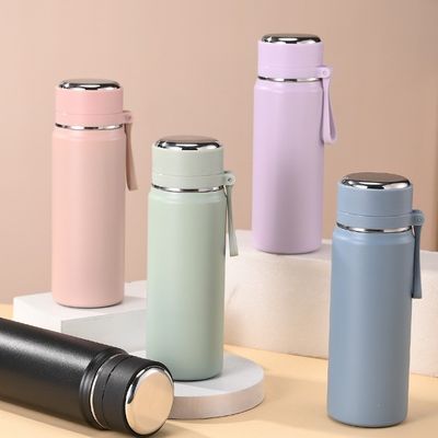 사용자 지정 로고 500ml 316 스테인리스 스틸 물컵 가출 방지 및 단열 스포츠 체육관