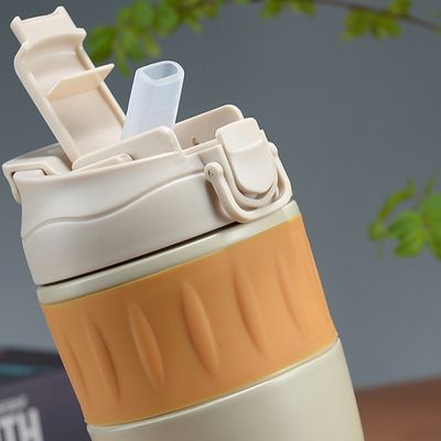 500ML 여행 컵 외부 스테인레스 스틸 재료에 대한 누출 방지 단열 커피 컵