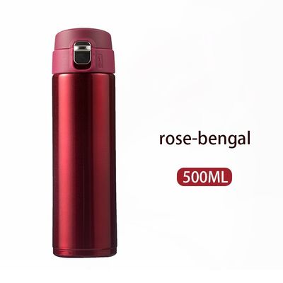 휴대용 누출 방지 테르모스 물병 400ml/500ml 진공 병 용량 테르모스