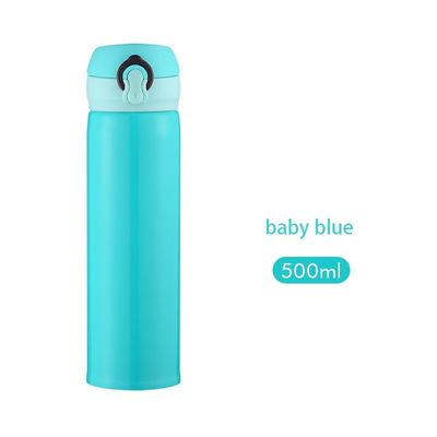 휴대용 누출 방지 테르모스 물병 400ml/500ml 진공 병 용량 테르모스