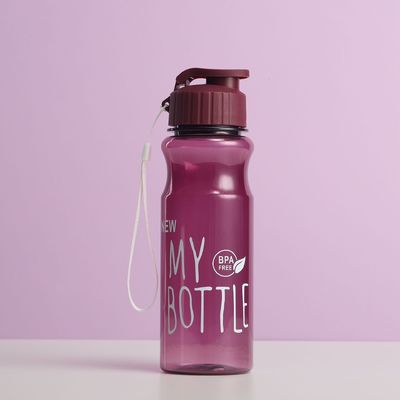 500ml 플라스틱 물병 대용품으로 소장품용 휴대용 맑은 음료 컵