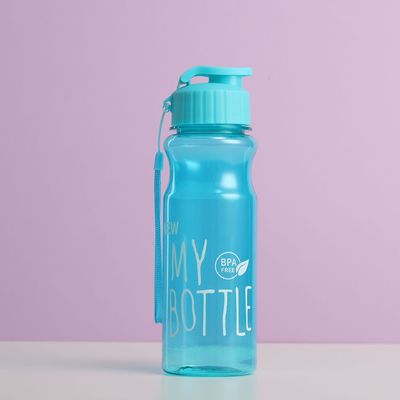 500ml 플라스틱 물병 대용품으로 소장품용 휴대용 맑은 음료 컵