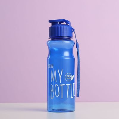 500ml 플라스틱 물병 대용품으로 소장품용 휴대용 맑은 음료 컵
