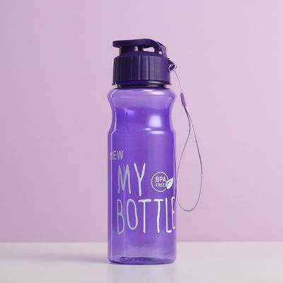 500ml 플라스틱 물병 대용품으로 소장품용 휴대용 맑은 음료 컵