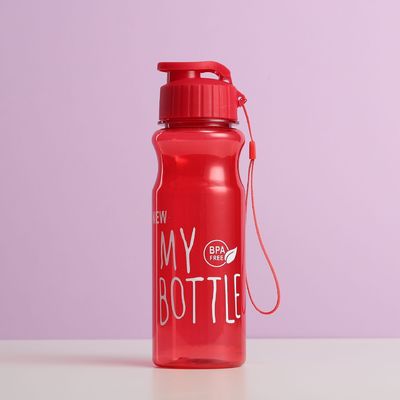 500ml 플라스틱 물병 대용품으로 소장품용 휴대용 맑은 음료 컵