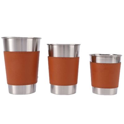 미니멀리즘 디자인 스타일 스테인리스 스틸 물병 170ml/330ml 야외 피난을 위해