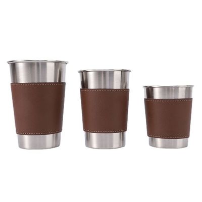 미니멀리즘 디자인 스타일 스테인리스 스틸 물병 170ml/330ml 야외 피난을 위해