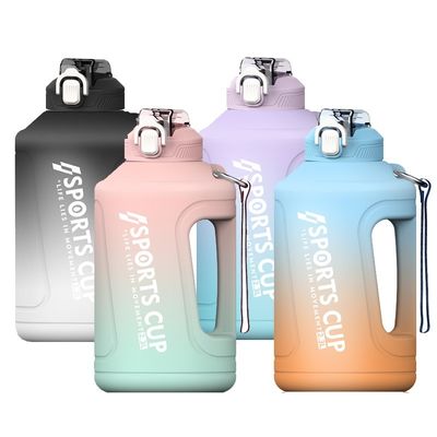 내구성 큰 용량 2300 ML 3800 ML 스크러브 경사 디자인과 스포츠 물병