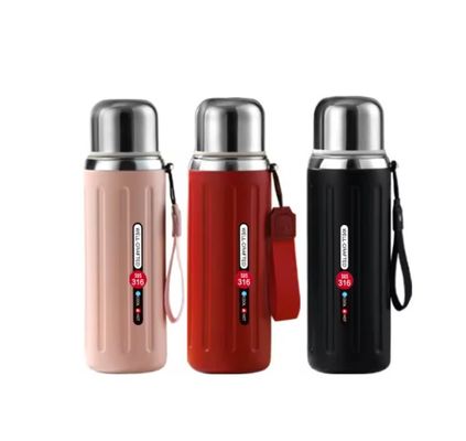 핫 커스텀 로고 600ml 스테인리스 스틸 테르모스 컵 학생 및 야외에 적합