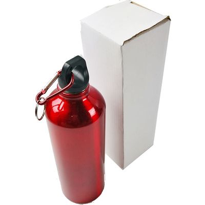 주식 및 경식 방지 코팅으로 장착 된 야외용 750ml 알루미늄 물병