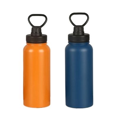 직접 휴대용 스테인레스 스틸 진공 격리 스포츠 병 1000 ml 손잡이