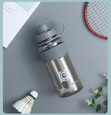 유니섹스 다이렉트 음주 1000ml BPA 무료 트리탄 동기 부여 체육관 시간 표시기와 플라스틱 물병