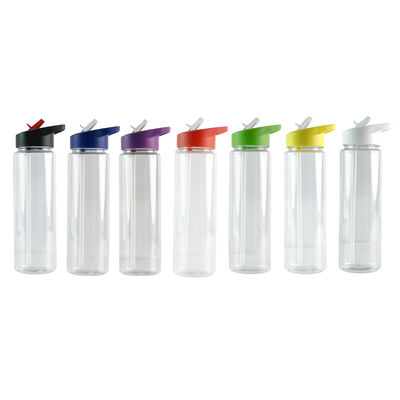 야외활동 필수 750ml AS/SK 재료 플립 스트라와 함께 플라스틱 물병