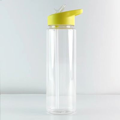 야외활동 필수 750ml AS/SK 재료 플립 스트라와 함께 플라스틱 물병